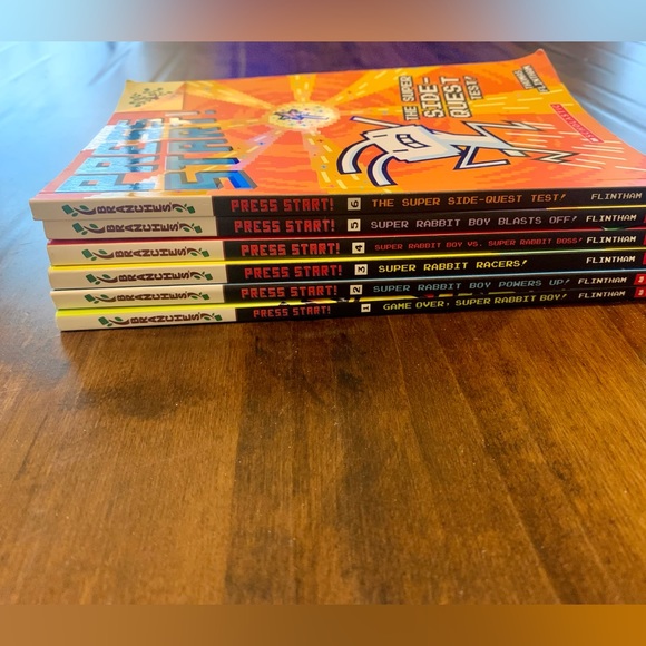 📚Press Start Books 1-6 by:Thomas Flinthanm in great condition✨ - Picture 4 of 10